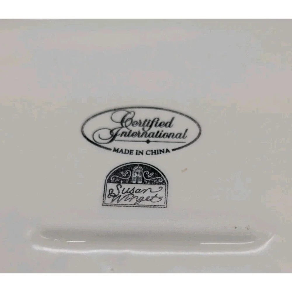Certified International Susan Winget Garden of Olives Platter